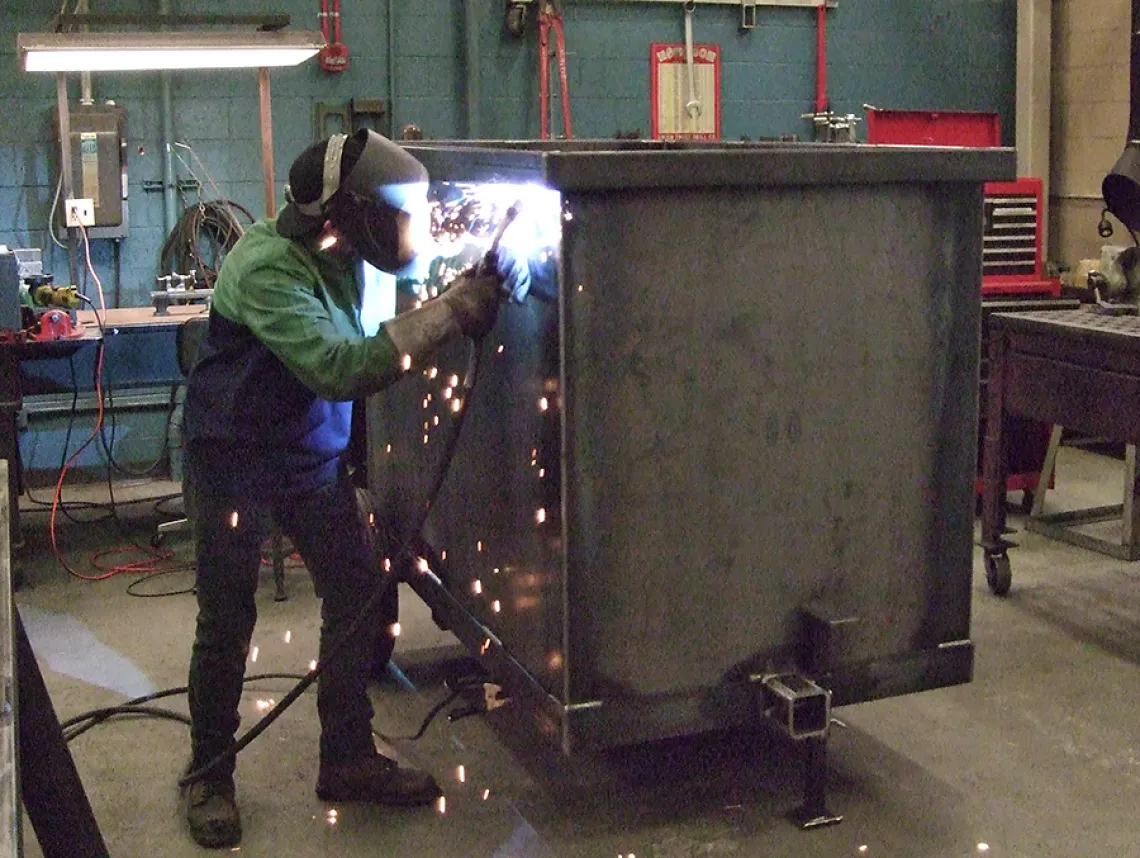 Welding Recycle Containers