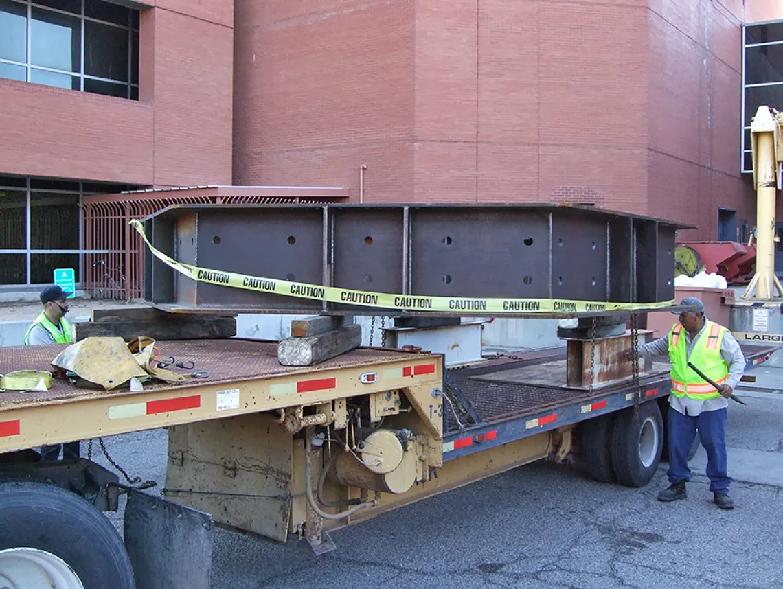 Shipping Weldment Base Arizona Radio Observatory